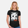 Winter Game Yeti-Womens-Fitted-Tee-Studio Mootant