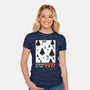 Winter Game Yeti-Womens-Fitted-Tee-Studio Mootant