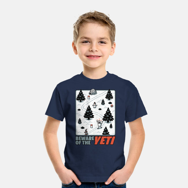 Winter Game Yeti-Youth-Basic-Tee-Studio Mootant