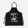 Skeleton Bard RPG-Unisex-Kitchen-Apron-Studio Mootant