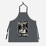 Skeleton Bard RPG-Unisex-Kitchen-Apron-Studio Mootant