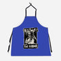 Skeleton Bard RPG-Unisex-Kitchen-Apron-Studio Mootant