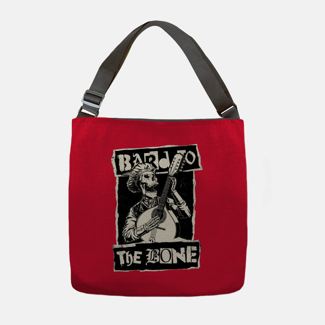 Skeleton Bard RPG-None-Adjustable Tote-Bag-Studio Mootant