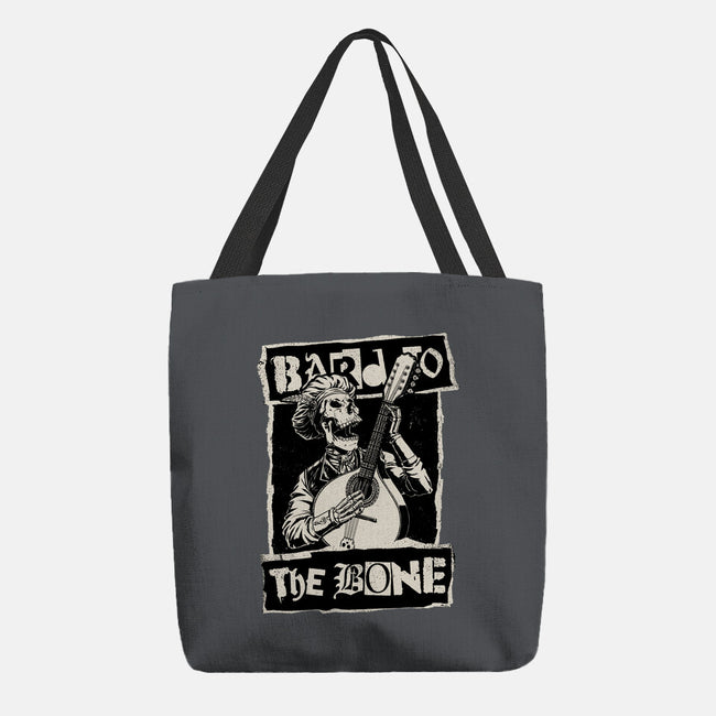 Skeleton Bard RPG-None-Basic Tote-Bag-Studio Mootant