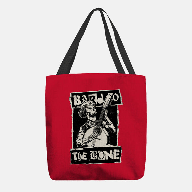 Skeleton Bard RPG-None-Basic Tote-Bag-Studio Mootant