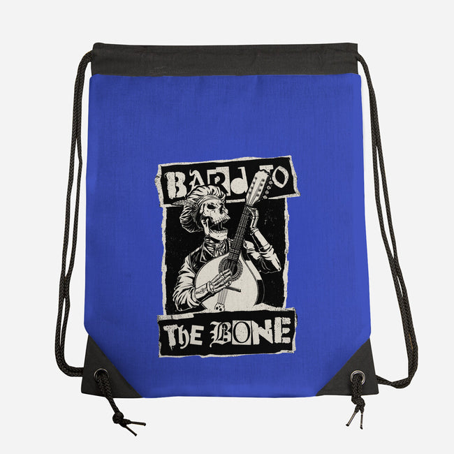Skeleton Bard RPG-None-Drawstring-Bag-Studio Mootant