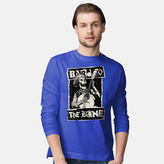 Skeleton Bard RPG-Mens-Long Sleeved-Tee-Studio Mootant
