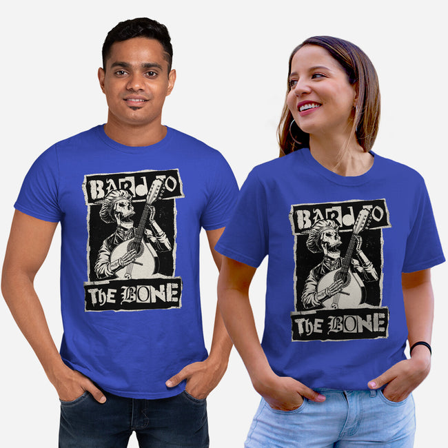 Skeleton Bard RPG-Unisex-Basic-Tee-Studio Mootant