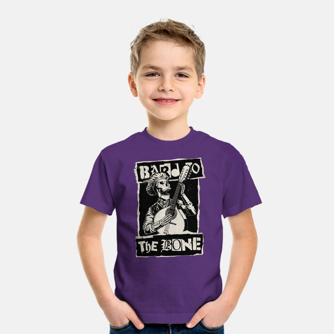 Skeleton Bard RPG-Youth-Basic-Tee-Studio Mootant