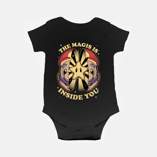 Magic Star Game-Baby-Basic-Onesie-Studio Mootant
