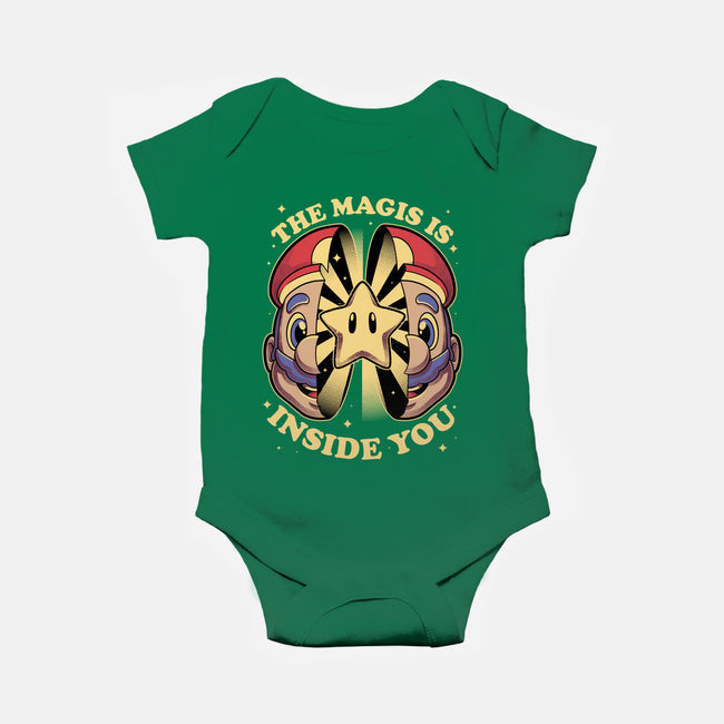 Magic Star Game-Baby-Basic-Onesie-Studio Mootant