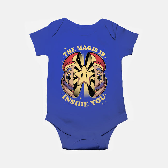 Magic Star Game-Baby-Basic-Onesie-Studio Mootant