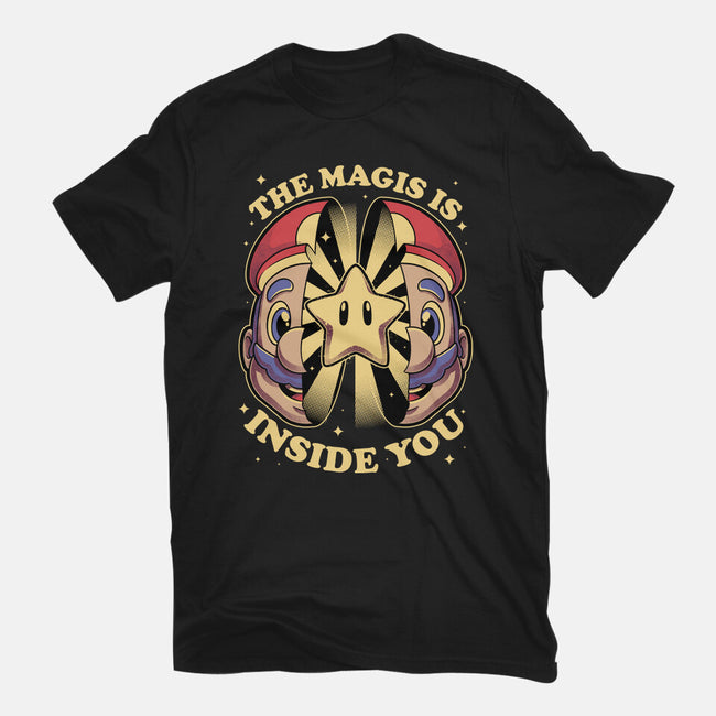 Magic Star Game-Unisex-Basic-Tee-Studio Mootant