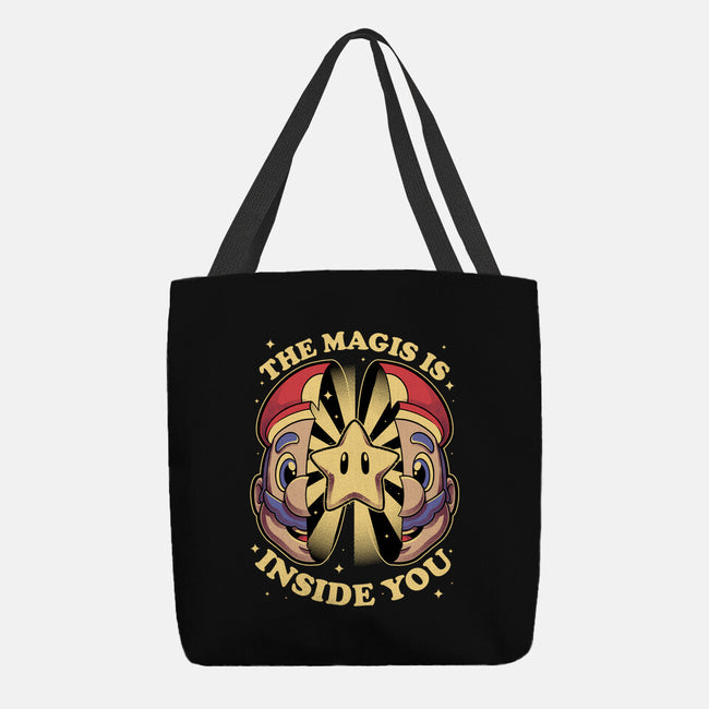 Magic Star Game-None-Basic Tote-Bag-Studio Mootant