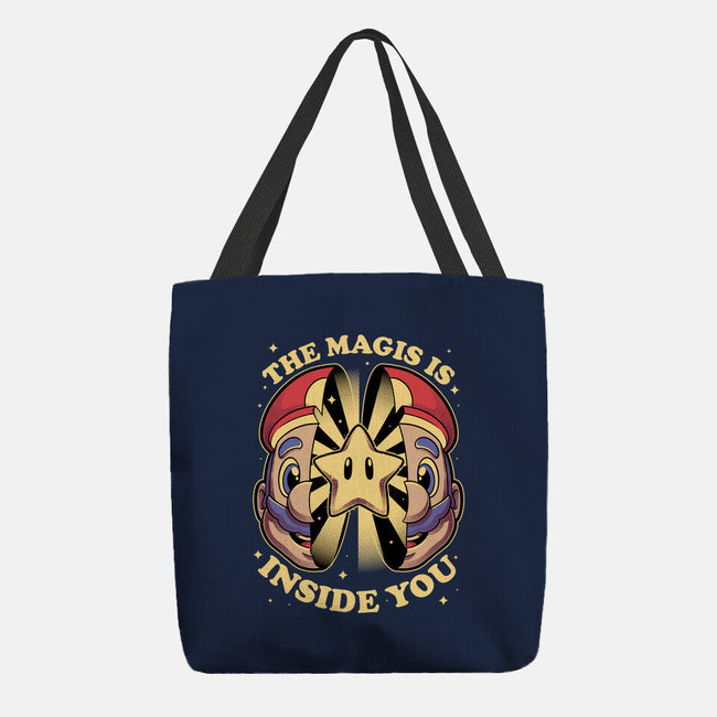 Magic Star Game-None-Basic Tote-Bag-Studio Mootant