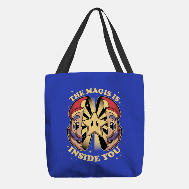 Magic Star Game-None-Basic Tote-Bag-Studio Mootant