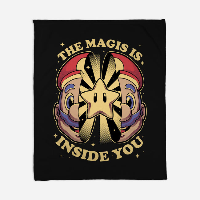 Magic Star Game-None-Fleece-Blanket-Studio Mootant