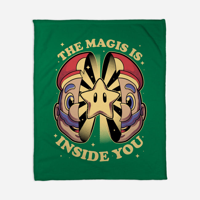 Magic Star Game-None-Fleece-Blanket-Studio Mootant