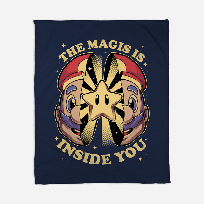 Magic Star Game-None-Fleece-Blanket-Studio Mootant