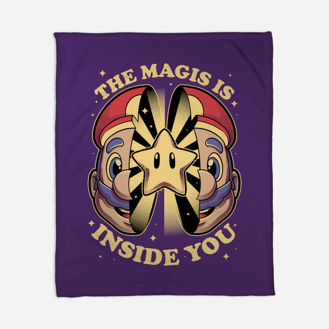 Magic Star Game-None-Fleece-Blanket-Studio Mootant