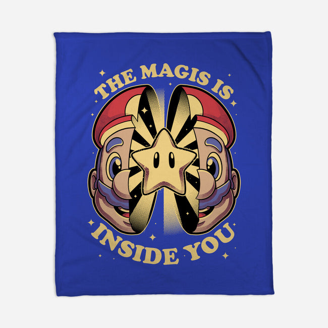 Magic Star Game-None-Fleece-Blanket-Studio Mootant