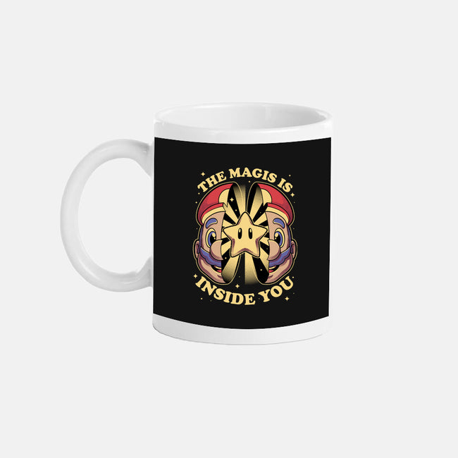 Magic Star Game-None-Mug-Drinkware-Studio Mootant
