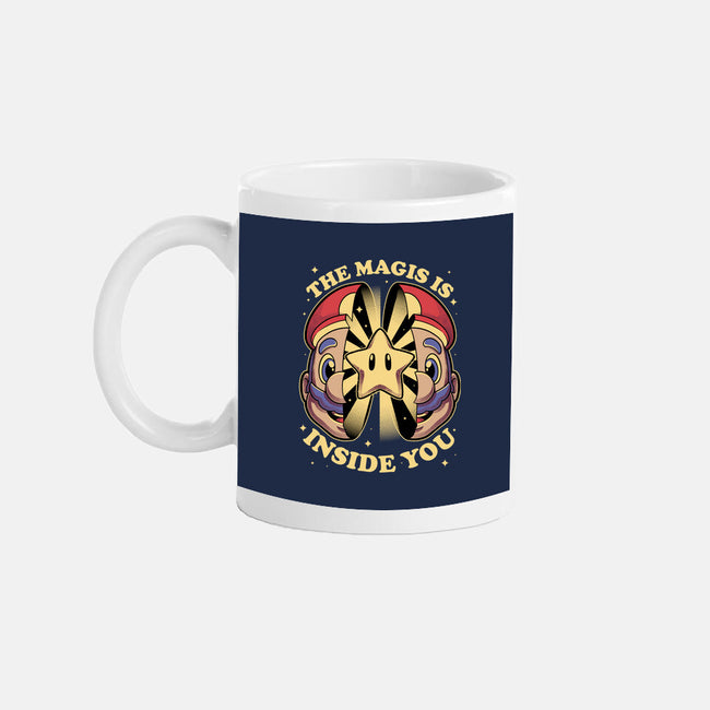 Magic Star Game-None-Mug-Drinkware-Studio Mootant