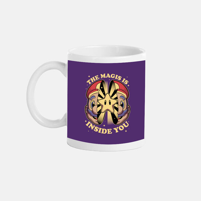 Magic Star Game-None-Mug-Drinkware-Studio Mootant