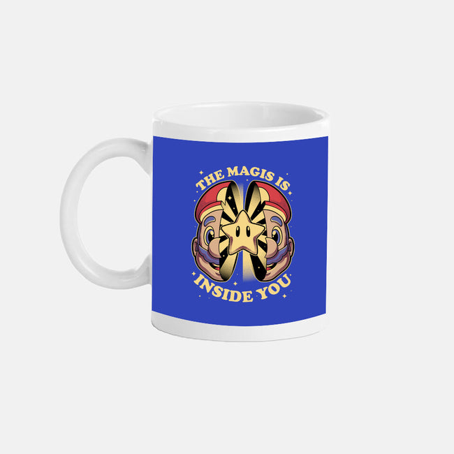Magic Star Game-None-Mug-Drinkware-Studio Mootant