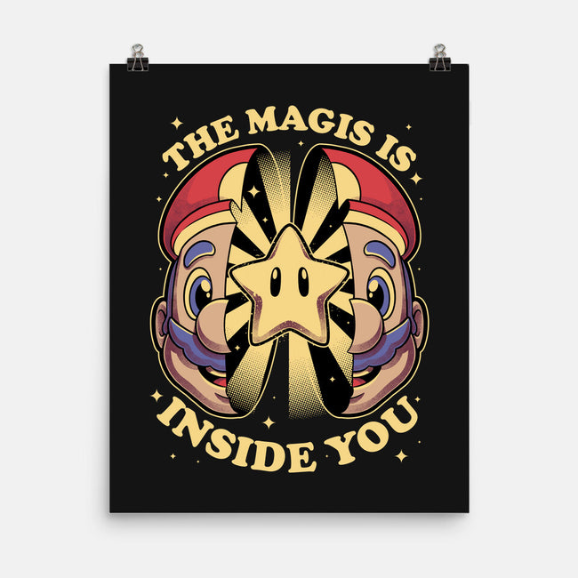 Magic Star Game-None-Matte-Poster-Studio Mootant