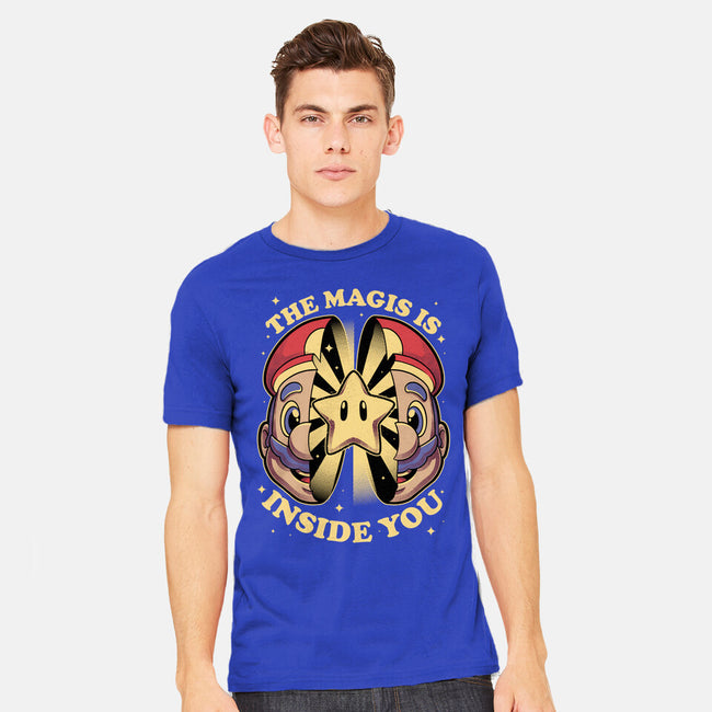 Magic Star Game-Mens-Heavyweight-Tee-Studio Mootant