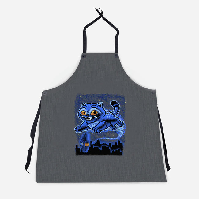 Sky Puff Tiger-Unisex-Kitchen-Apron-Astrobot Invention
