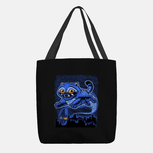 Sky Puff Tiger-None-Basic Tote-Bag-Astrobot Invention