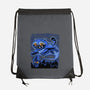 Sky Puff Tiger-None-Drawstring-Bag-Astrobot Invention