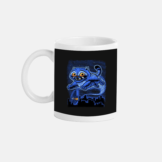 Sky Puff Tiger-None-Mug-Drinkware-Astrobot Invention