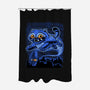 Sky Puff Tiger-None-Polyester-Shower Curtain-Astrobot Invention