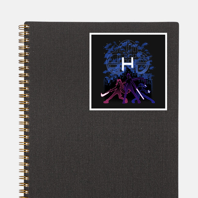 Huntrix Shadow Nebula-None-Glossy-Sticker-Astrobot Invention