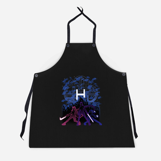 Huntrix Shadow Nebula-Unisex-Kitchen-Apron-Astrobot Invention
