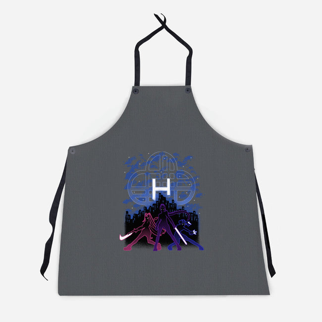 Huntrix Shadow Nebula-Unisex-Kitchen-Apron-Astrobot Invention