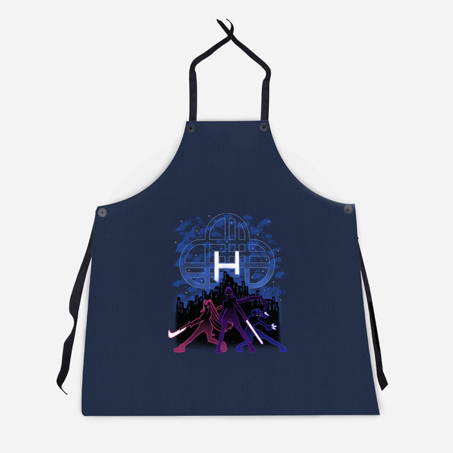 Huntrix Shadow Nebula-Unisex-Kitchen-Apron-Astrobot Invention