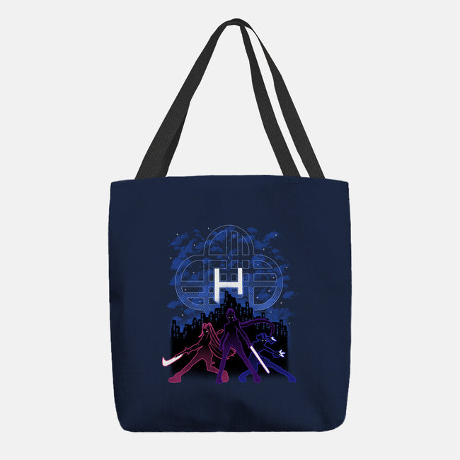 Huntrix Shadow Nebula-None-Basic Tote-Bag-Astrobot Invention