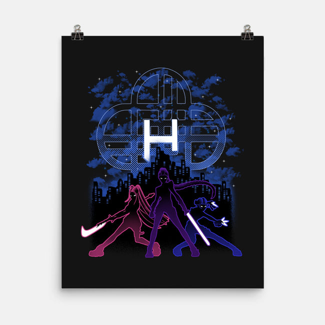Huntrix Shadow Nebula-None-Matte-Poster-Astrobot Invention