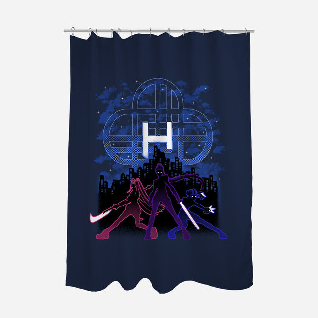 Huntrix Shadow Nebula-None-Polyester-Shower Curtain-Astrobot Invention