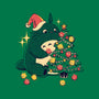 Forest Christmas Night-Mens-Long Sleeved-Tee-PopCultureWizard