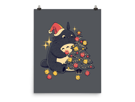 Forest Christmas Night