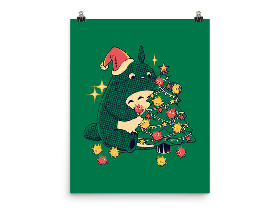 Forest Christmas Night