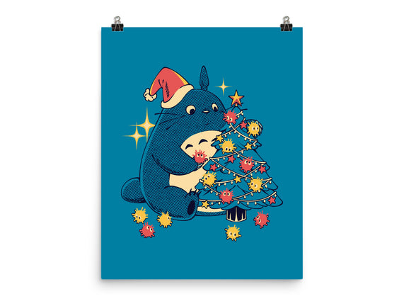 Forest Christmas Night