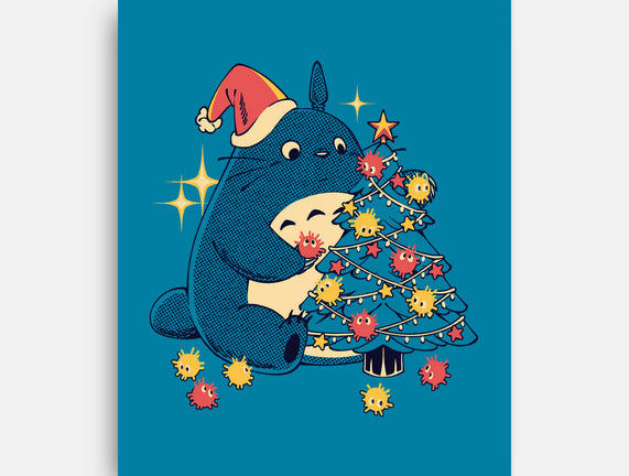 Forest Christmas Night