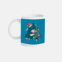 Forest Christmas Night-None-Mug-Drinkware-PopCultureWizard