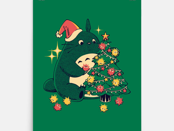 Forest Christmas Night